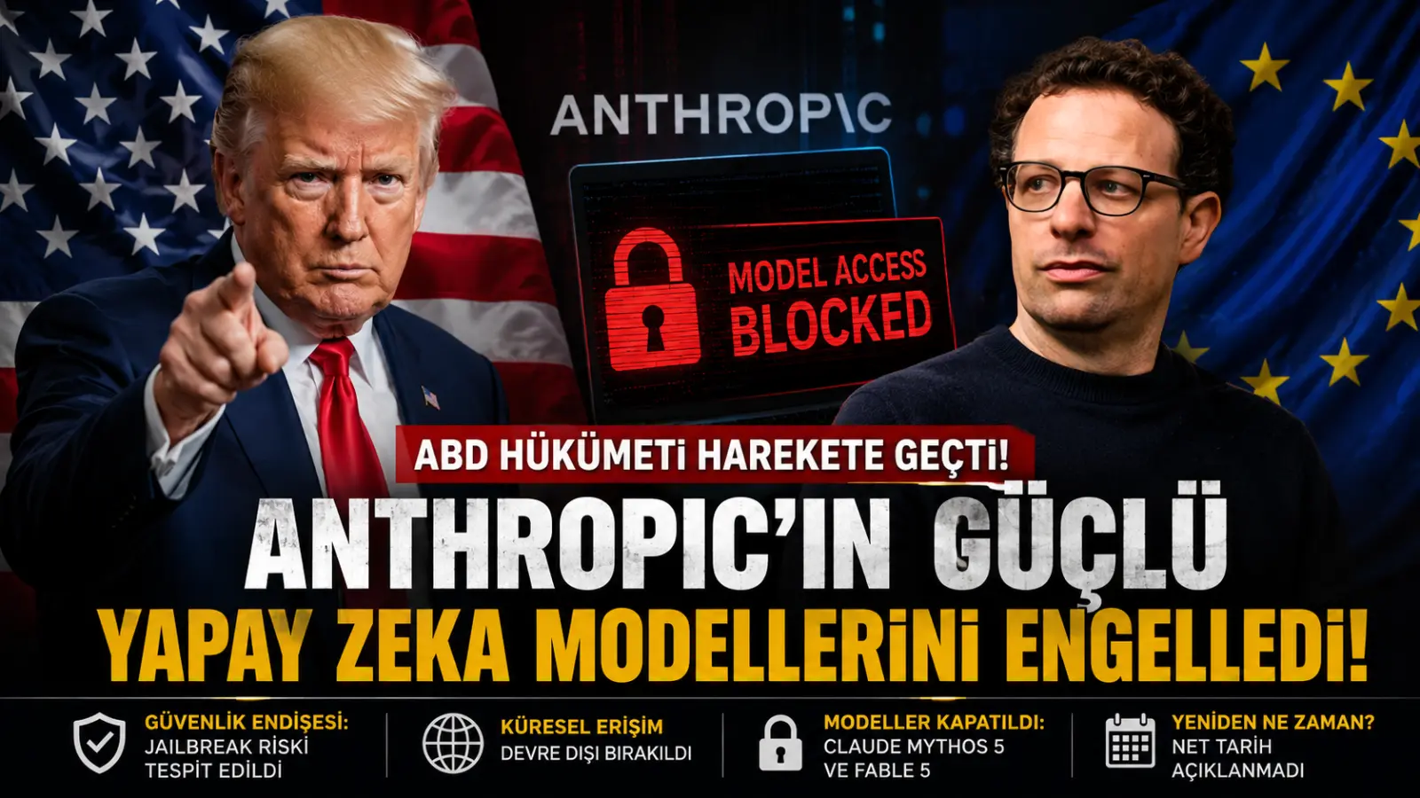 ABD Hükümeti Anthropic'in Güçlü Yapay Zeka Modellerini Engelledi
