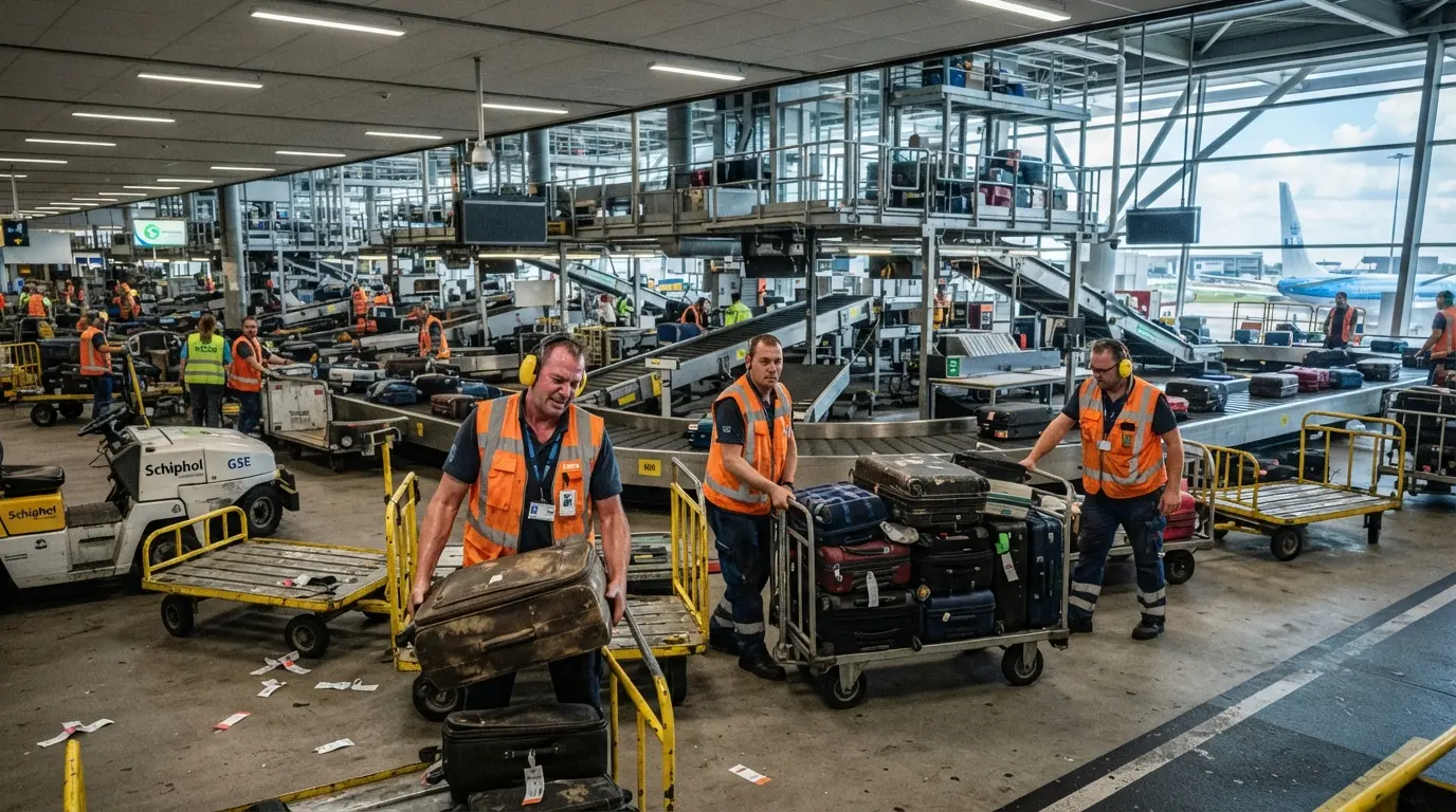 Schiphol’da Ağır İş Düzeni Mahkeme Duvarına Çarptı