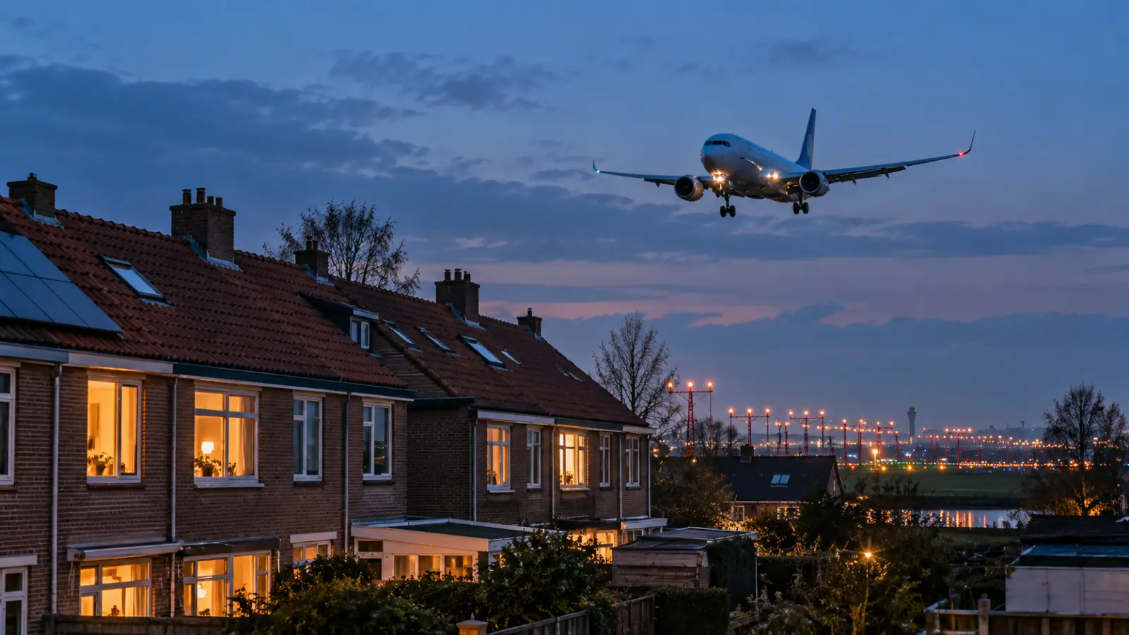 Schiphol’de Gürültü Sınırı Tartışması: Bazı Bölgelerde Gece İki Katına İzin